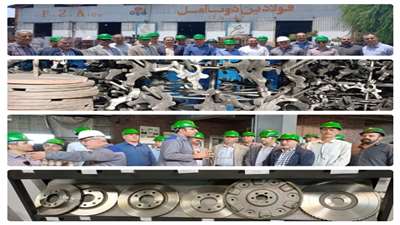 بازدید علمی اعضای هیات علمی از شرکت های فولادین ذوب و فراصنعت آمل در تاریخ ۱۹ خرداد ۱۴۰۴ 